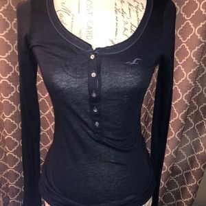 Button up Hollister long sleeve